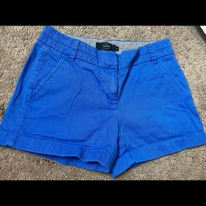 J. Crew Chinos in cobalt blue
